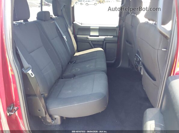 1FTEW1CPXHFC49336 2017 FORD F150 Red 