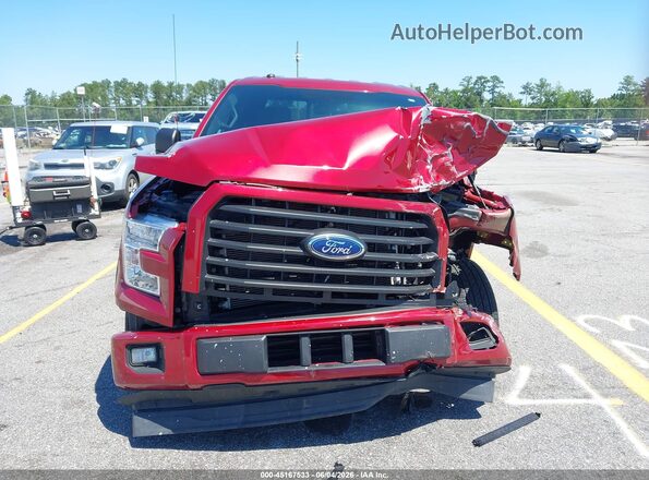 1FTEW1CPXHFC49336 2017 FORD F150 Red 