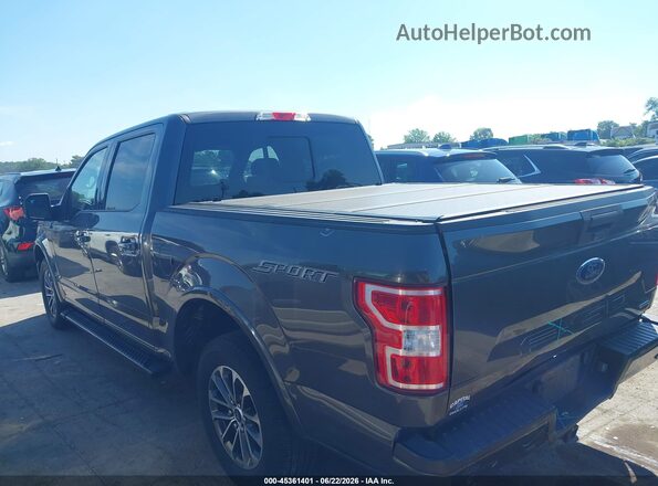 1FTEW1CPXKKC03939 2019 FORD F150 Gray 360 interior view