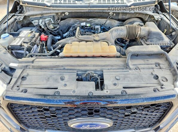 1FTEW1CPXKKC30221 2019 FORD F150 Black Rear interior view