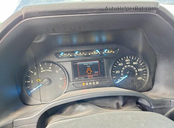 1FTEW1CPXKKC30221 2019 FORD F150 Black Instrument cluster view