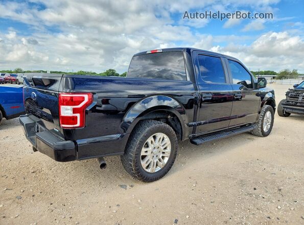 1FTEW1CPXKKC30221 2019 FORD F150 Black Rear right