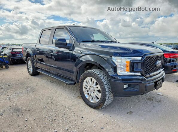 1FTEW1CPXKKC30221 2019 FORD F150 Black Front right