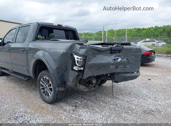 1FTEW1CPXLFC38703 2020 FORD F150 Gray წინა ხედი