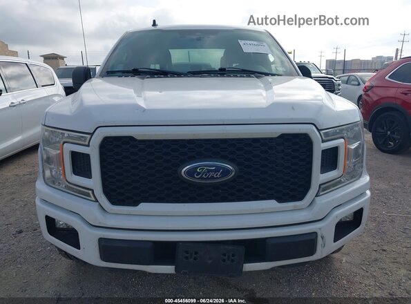 1FTEW1CPXLKE60746 2020 FORD F150 White Widok zestawu wskaźników