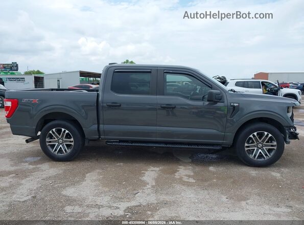1FTEW1CPXMKD21833 2021 FORD F150 Gray სალონის 360-გრადუსიანი ხედი