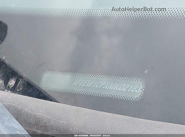 1FTEW1CPXMKD21833 2021 FORD F150 Gray 