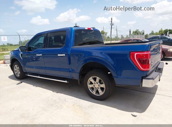 1FTEW1CPXNKD38830 2022 FORD F150 Синий Панорамный вид салона 360°