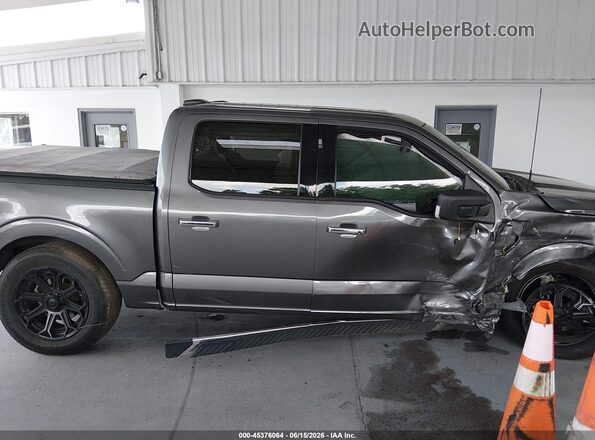 1FTEW1CPXNKD54994 2022 FORD F150 Серый Вид задней части салона