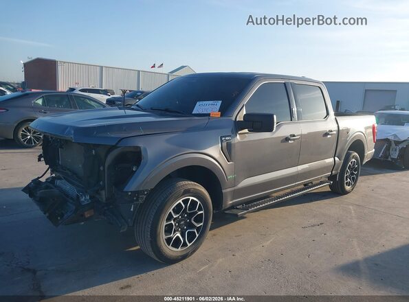 1FTEW1CPXPFC17372 2023 FORD F150 Gray Front left