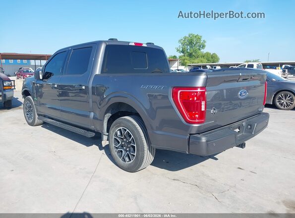 1FTEW1CPXPFC17372 2023 FORD F150 Gray Rear left