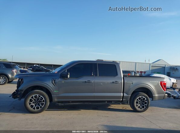 1FTEW1CPXPFC17372 2023 FORD F150 Gray 360 interior view