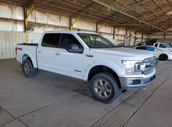 1FTEW1E11KFC87747 2019 FORD F150 White Передня права чверть