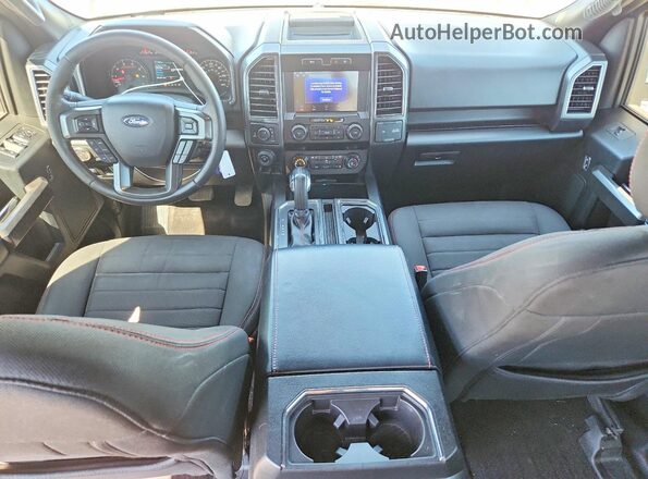 1FTEW1E40KFB13596 2019 FORD F150 Blue წინა პანელის ხედი
