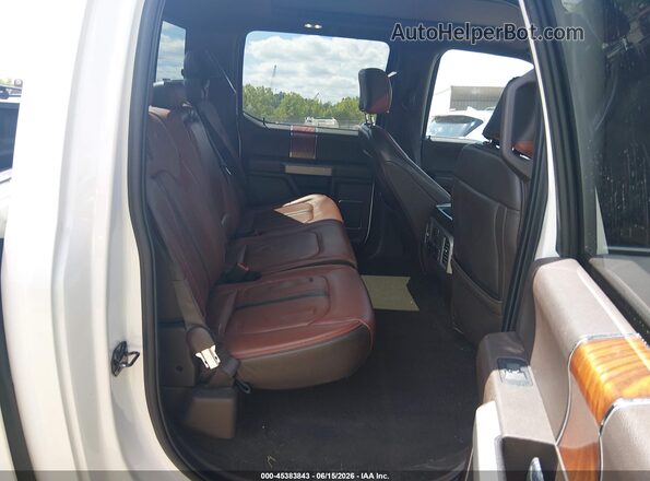 1FTEW1E40KFD45101 2019 FORD F150 White Vista de la etiqueta del VIN