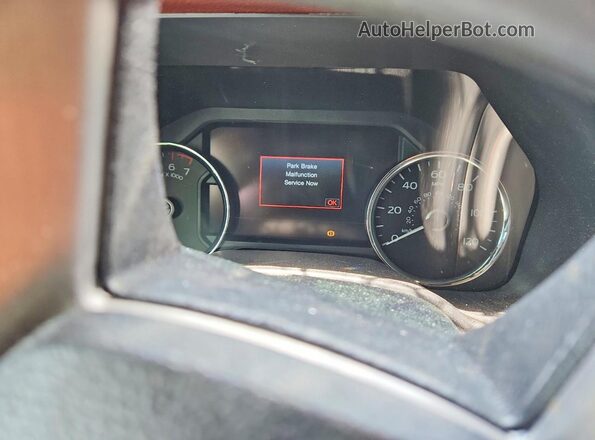 1FTEW1E40LFA34849 2020 FORD F150 White Instrument cluster view
