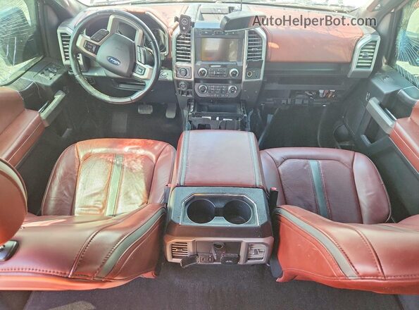 1FTEW1E40LFA34849 2020 FORD F150 White Dashboard view