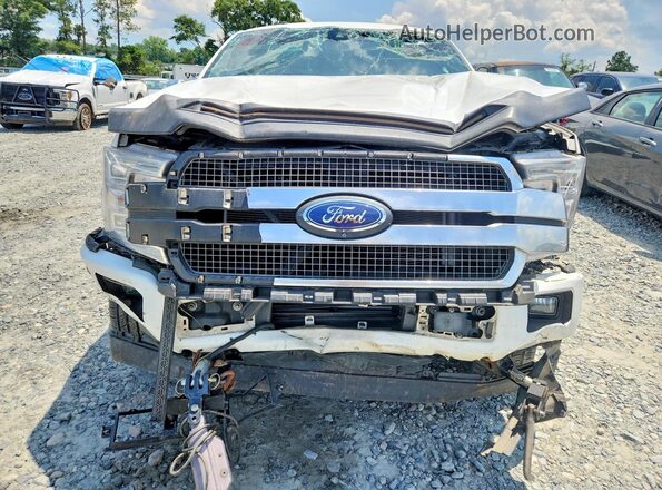 1FTEW1E40LFA34849 2020 FORD F150 White Front view