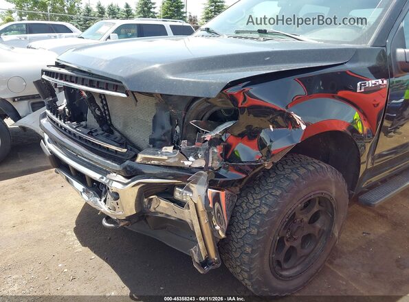 1FTEW1E40LFA74798 2020 FORD F150 Black Widok z przodu