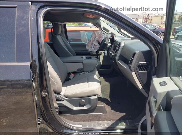 1FTEW1E40LFA74798 2020 FORD F150 Black Widok wnętrza z przodu