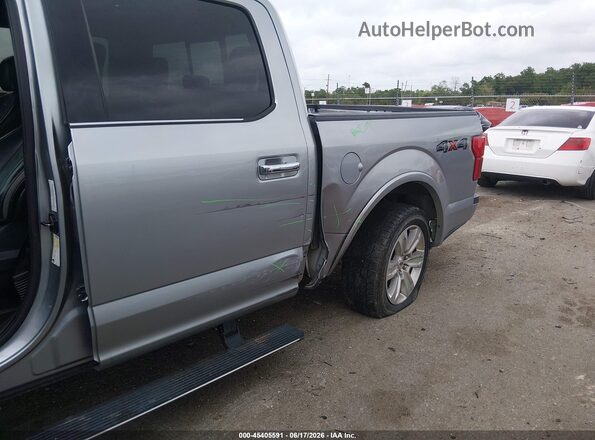1FTEW1E40LFB36751 2020 FORD F150 Silver Вид спереду