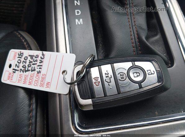 1FTEW1E40LFB36751 2020 FORD F150 Silver Вид панелі приладів