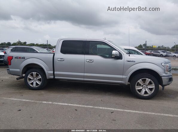 1FTEW1E40LFB36751 2020 FORD F150 Silver Панорамний вид салону 360°