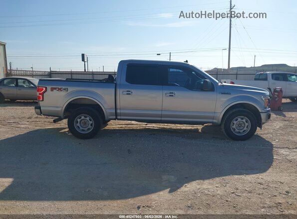 1FTEW1E40LKF40897 2020 FORD F150 Silver Rear interior view