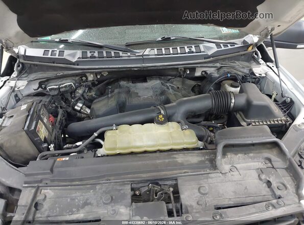 1FTEW1E41KFA76851 2019 FORD F150 Серебряный Вид сзади
