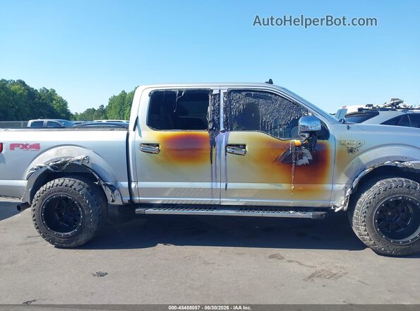 1FTEW1E41KFB11744 2019 FORD F150 Silver Դիմացի տեսք
