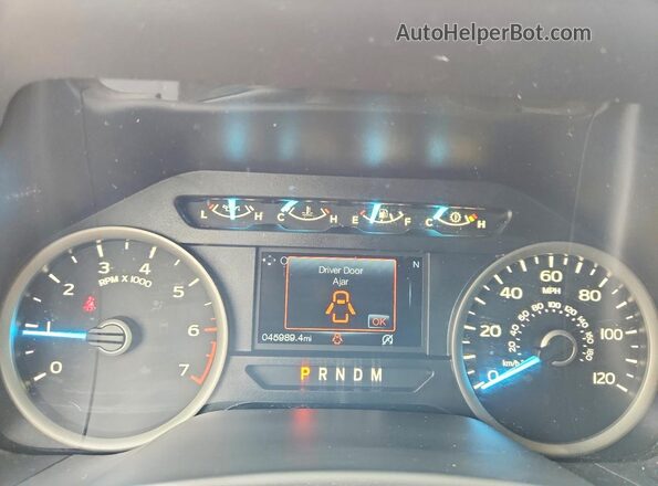 1FTEW1E41KFC44018 2019 FORD F150 Gray Vista del cuadro de instrumentos