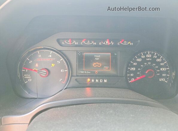 1FTEW1E41LFC60558 2020 FORD F150 Gray ხელსაწყოთა პანელის ხედი