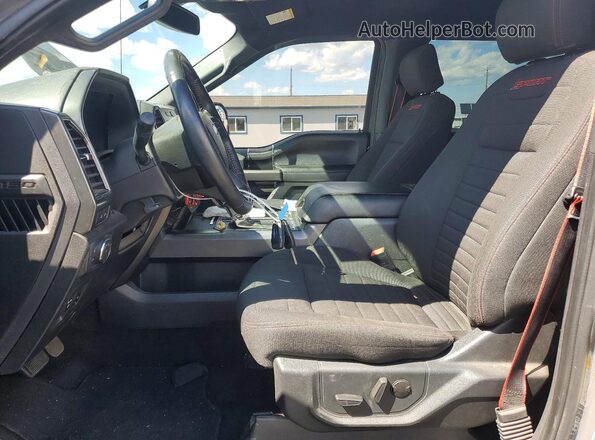 1FTEW1E41LFC60558 2020 FORD F150 Gray წინა სალონის ხედი