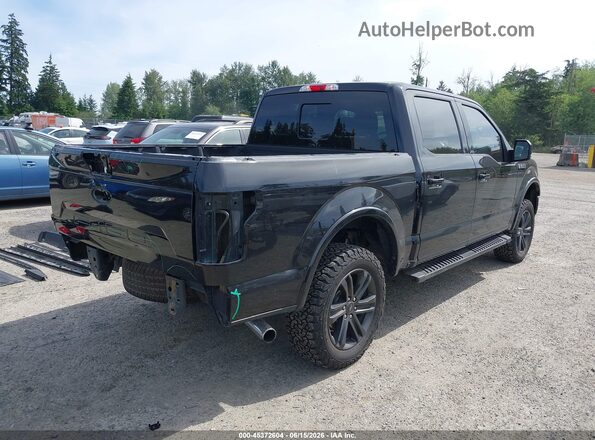 1FTEW1E41LKE62159 2020 FORD F150 Black Rear right