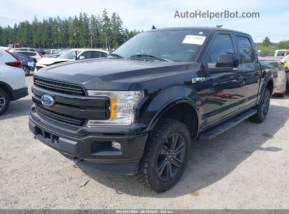 1FTEW1E41LKE62159 2020 FORD F150 Black Front left