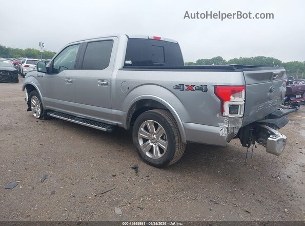 1FTEW1E41LKF14633 2020 FORD F150 Silver უკანა მარცხენა