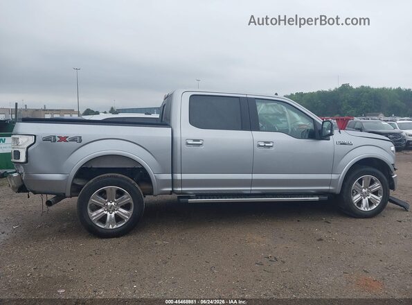 1FTEW1E41LKF14633 2020 FORD F150 Silver უკანა სალონის ხედი