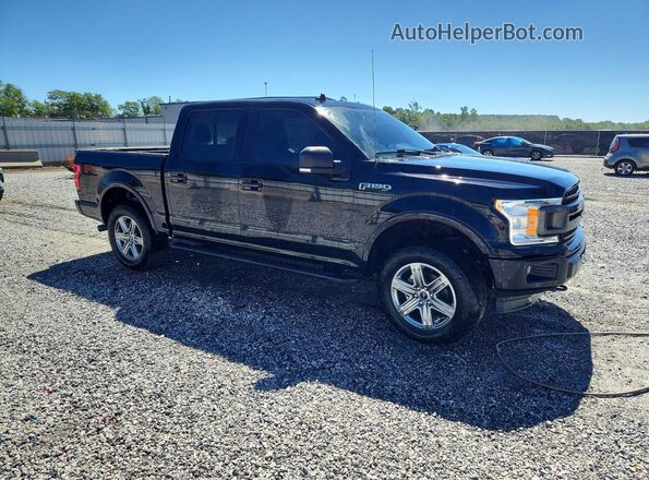 1FTEW1E42KFD08101 2019 FORD F150 Black Առջևի աջ