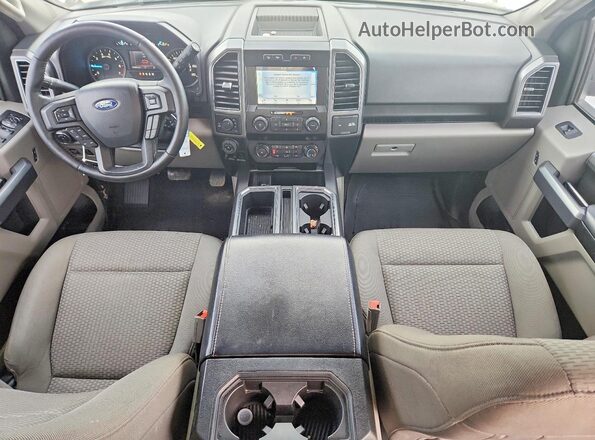 1FTEW1E42KKC48165 2019 FORD F150 White Dashboard view