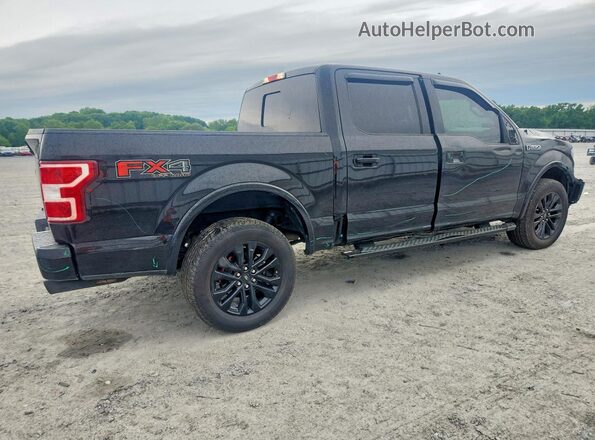 1FTEW1E44KFB32653 2019 FORD F150 Black უკანა მარჯვენა