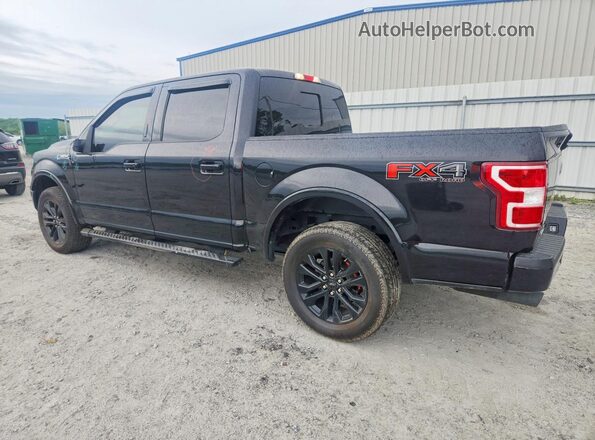 1FTEW1E44KFB32653 2019 FORD F150 Black უკანა მარცხენა