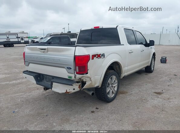 1FTEW1E44KFC45714 2019 FORD F150 Белый Задняя правая четверть
