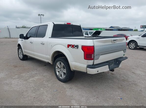 1FTEW1E44KFC45714 2019 FORD F150 Белый Задняя левая четверть