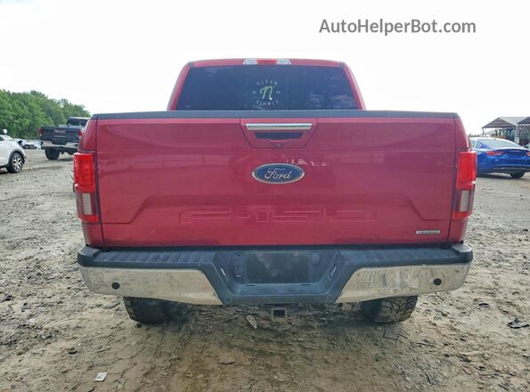 1FTEW1E44KFD10044 2019 FORD F150 Burgundy 