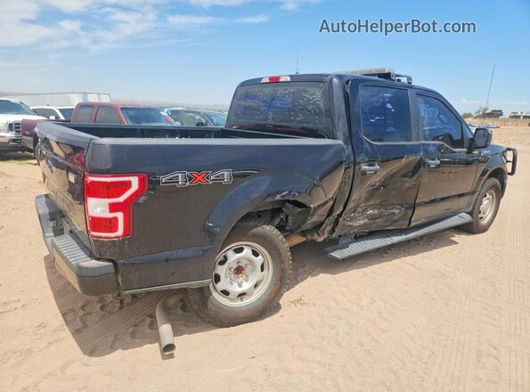 1FTEW1E45KKD30522 2019 FORD F150 Black Tył prawy