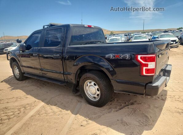 1FTEW1E45KKD30522 2019 FORD F150 Black Tył lewy