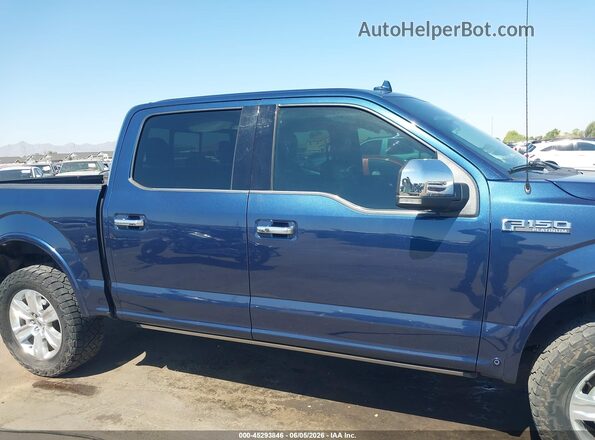 1FTEW1E45LFC22167 2020 FORD F150 Blue Սալոնի 360 աստիճան տեսք