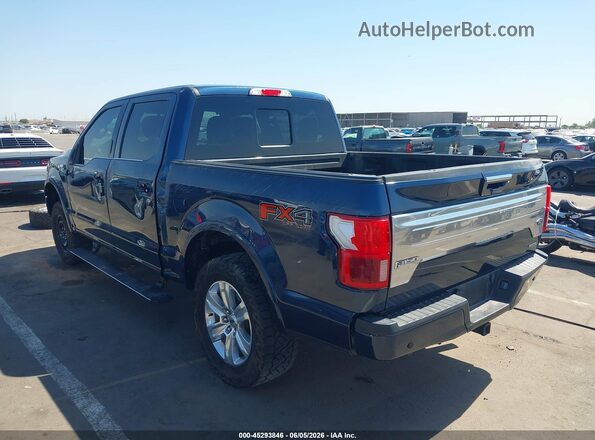 1FTEW1E45LFC22167 2020 FORD F150 Blue Հետևի ձախ