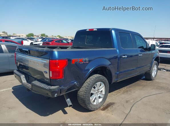 1FTEW1E45LFC22167 2020 FORD F150 Blue Դիմացի տեսք