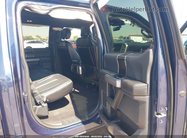 1FTEW1E45LFC22167 2020 FORD F150 Blue VIN կոդի պիտակի տեսք
